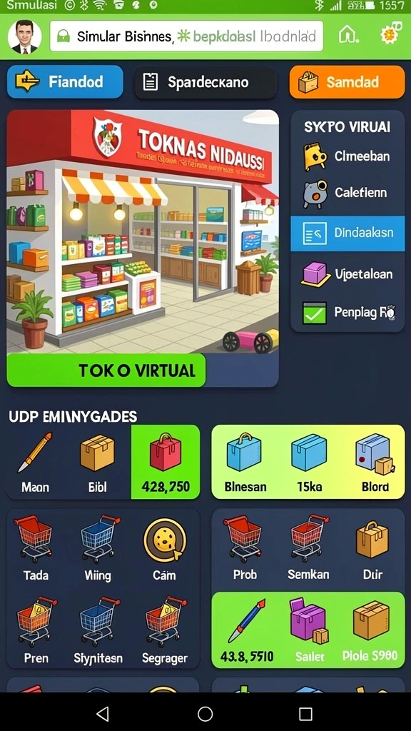 9et - Tampilan antarmuka yang responsif dan menarik.