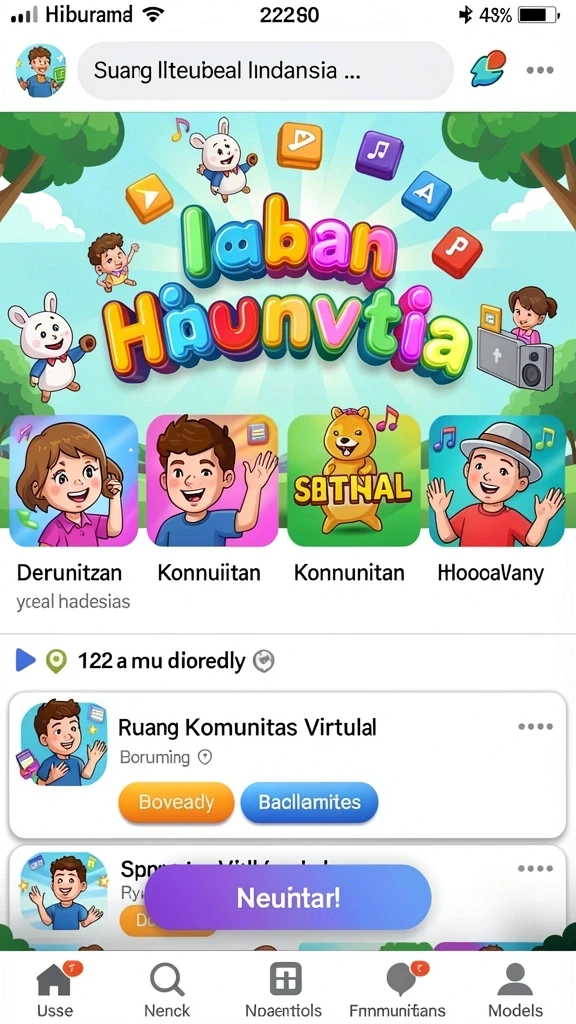 air168 - Screenshot interaksi pengguna dalam komunitas AIR168.