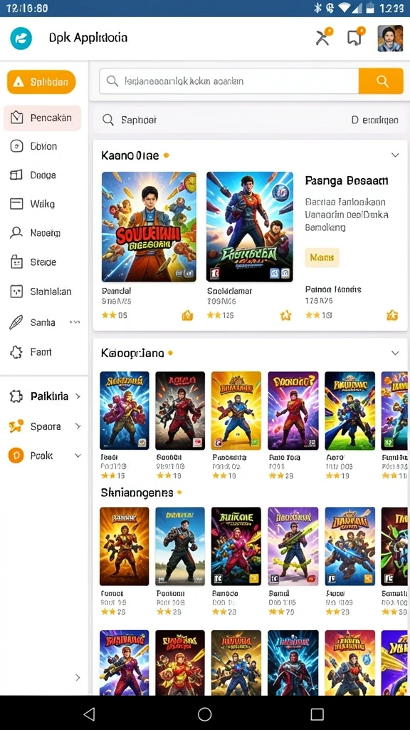 d200m - Fitur leaderboard yang membuat permainan lebih kompetitif.