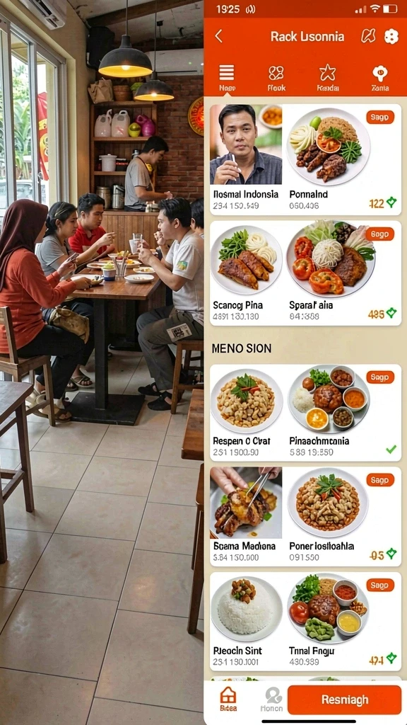 evip2 - Tampilan utama EVIP2 yang sederhana dan intuitif.