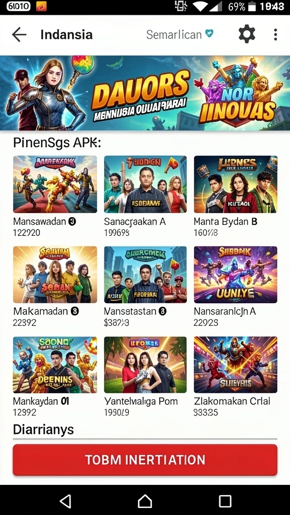 gatotkaca123 - Tampilan antarmuka utama GATOTKACA123 yang menarik.