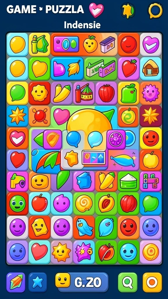 siap108 - Tangkapan layar menampilkan level dengan tampilan grafis yang memukau.